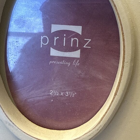 Prinz Vintage? Hard Plastic 3 Photo Picture Frame Ivory. 4x6', 2.5x3.5', 2.5x2.5 - Picture 5 of 13